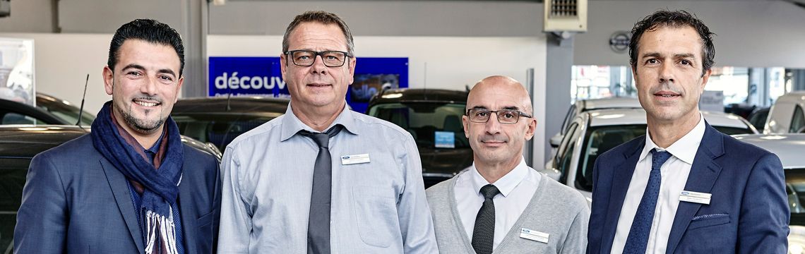 Equipe commerciale  experte de la vente Ford occasion à Fréjus